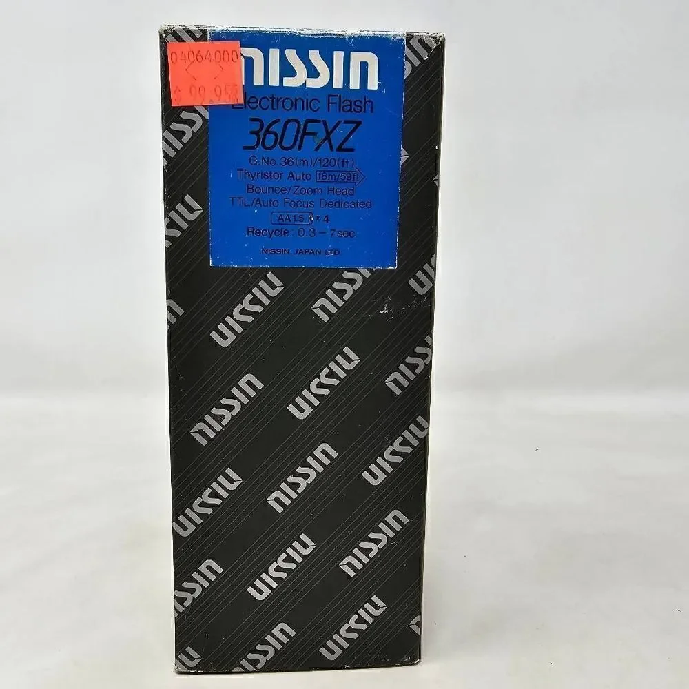 NISSIN 360FXZ ELECTRONIC FLASH FOR MAXXUM XI OR I SERIES NOS